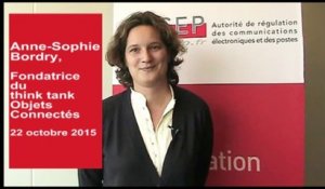 Interview d'Anne-Sophie Bordry, Fondatrice du Think Tank Objets connectés (2 novembre 2015)
