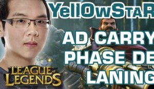 YELLOWSTAR - ADC : PHASE DE LANING | DÉBUTER SUR LEAGUE OF LEGENDS