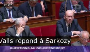 Valls accuse à son tour Sarkozy d'affaiblir l'autorité de l'Etat