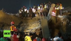 Pakistan : au moins 10 morts et 70 blessés dans  l’effondrement d’un bâtiment