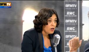 Moment de solitude pour la ministre du Travail Myriam El Khomri sur BFMTV