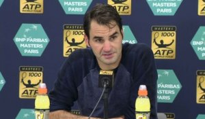 Tennis - ATP - Paris : Federer «Je ne fais pas un mauvais match»
