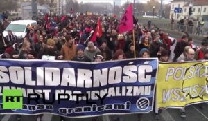 Varsovie : les pro-réfugiés manifestent sous le slogan «La solidarité n’est pas un nationalisme»