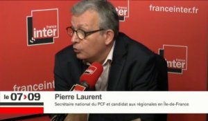 Régionales, nouvelle gauche : Pierre Laurent répond à Patrick Cohen