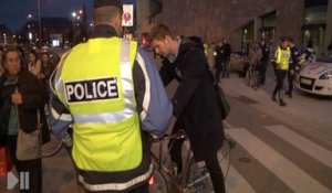 Police : opération de contrôle des vélos