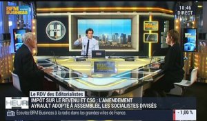 Le Rendez-Vous des Éditorialistes: L'Assemblée nationale a adopté l’amendement Ayrault sur la baisse de la CSG – 13/11