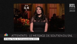 La célèbre émission américaine "Saturday Night Live" soutient Paris dans un message en français