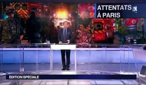 Attaques à Paris : de nombreux hommages devant le Bataclan