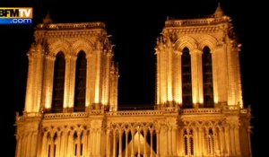 Attentats de Paris: les cloches de Notre-Dame ont sonné le glas en hommage aux victimes