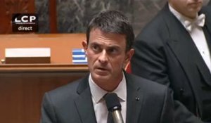 «C’est un peu tard !» lance un député Les Républicain à Valls