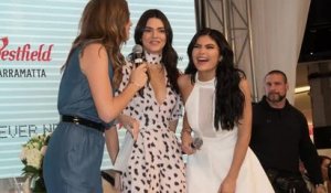 Kendall et Kylie Jenner doivent éviter des lancés d'œufs à Sydney