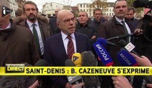 Saint-Denis: "Deux personnes décédées dont une femme par explosif" (Cazeneuve)