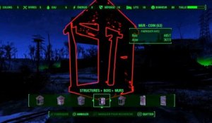 Test vidéo - Fallout 4 (Mode Construction, Inventaire et Améliorations)