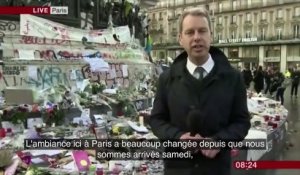 Attentats à Paris : Le journaliste anglais Graham Satchell fond en larmes durant son duplex