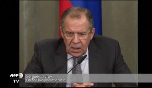 Moscou ne veut pas de "conditions" à la lutte contre l'EI