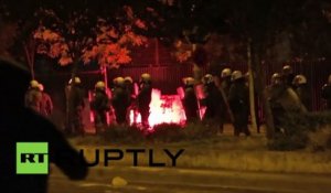 Scènes de rébellion à Thessalonique : des étudiants affrontent la police