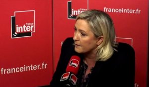 Marine Le Pen : "Valls nous explique que le grand danger en France, c'est le FN..."