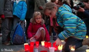 Molenbeek affiche sa solidarité avec les victimes des attentats