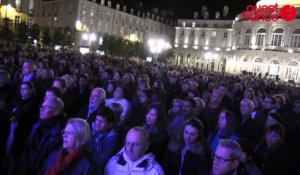 Rennes : recueillement républicain après les attentats