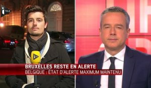 Belgique: état d'alerte maximum maintenu à Bruxelles