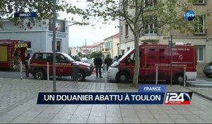 Un douanier assassiné à Toulon aujourd'hui - 23/11/2015