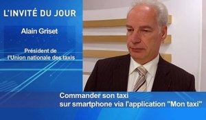 "Mon taxi" l'appli qui permet de commander un taxi depuis son smartphone