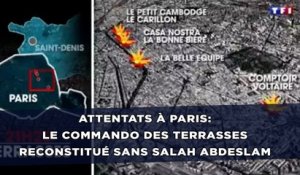 Attentats à Paris: Le commando des terrasses reconstitué sans Salah Abdeslam