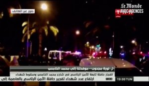 L'explosion d'un bus fait au moins 14 morts à Tunis