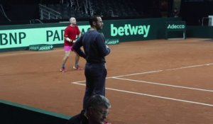 Coupe Davis 2015 - Michaël Llodra et "la sentence qui tue"