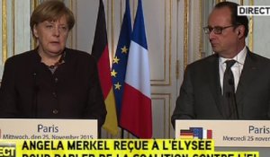 Angela Merkel : « Nous offrirons à la France toute l’aide que nous pourrons offrir »