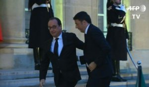 Renzi et Hollande s'inquiètent de la Libye, "la prochaine urgence"