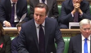 Cameron plaide pour frapper Daech en Syrie devant les députés
