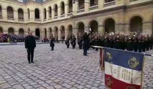 Hommage national #1 : la Marseillaise retentit suivi d’une minute de silence