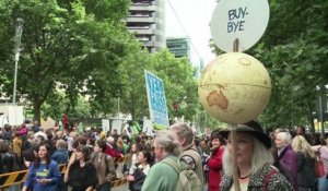 Marches pour le climat : l'Australie donne le coup d'envoi