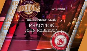 Réaction de John Roberson - J10 - Orléans reçoit Chalon