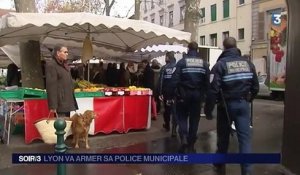 Lyon : les policiers municipaux bientôt armés