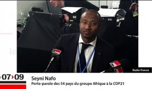 Seyni Nafo : "L'Afrique, c'est moins de 4 % des émissions à effet de serre"