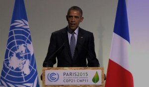 Climat: Obama appelle le monde à "être à la hauteur" des enjeux 