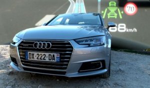 Essai de la nouvelle Audi A4, 1ère partie les aides à la conduite.