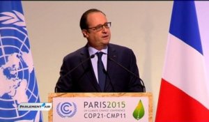 COP21 : François Hollande exige plus que des "bons sentiments"