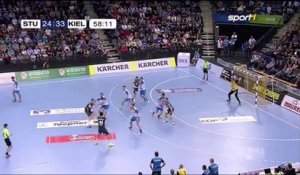 Le but "bowling" de Dahmke Rune (handball)