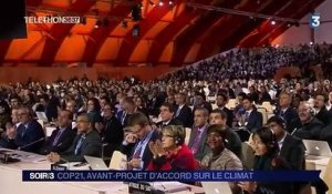 COP21 : une ébauche d'accord remise à Laurent Fabius