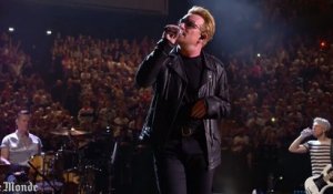 L'hommage de U2 à Paris et à la liberté