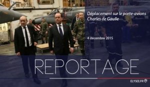 [REPORTAGE] Déplacement sur le porte-avions Charles de Gaulle