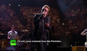 U2 à Paris : «Ce soir, nous sommes tous des Parisiens»