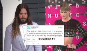 Jared Leto présente ses excuses pour ses mots contre Taylor Swift