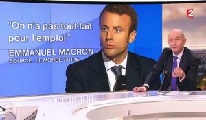 Emploi : retour sur le mea culpa d'Emmanuel Macron