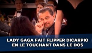 Lady Gaga fait flipper Leonardo DiCaprio en le touchant