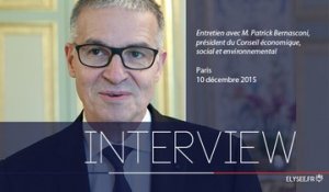 [INTERVIEW] Entretien avec M. Patrick Bernasconi, président du Conseil économique, social et environnemental