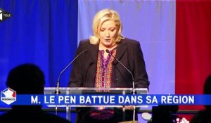 Marine Le Pen : "Nous serons la première force d'opposition"